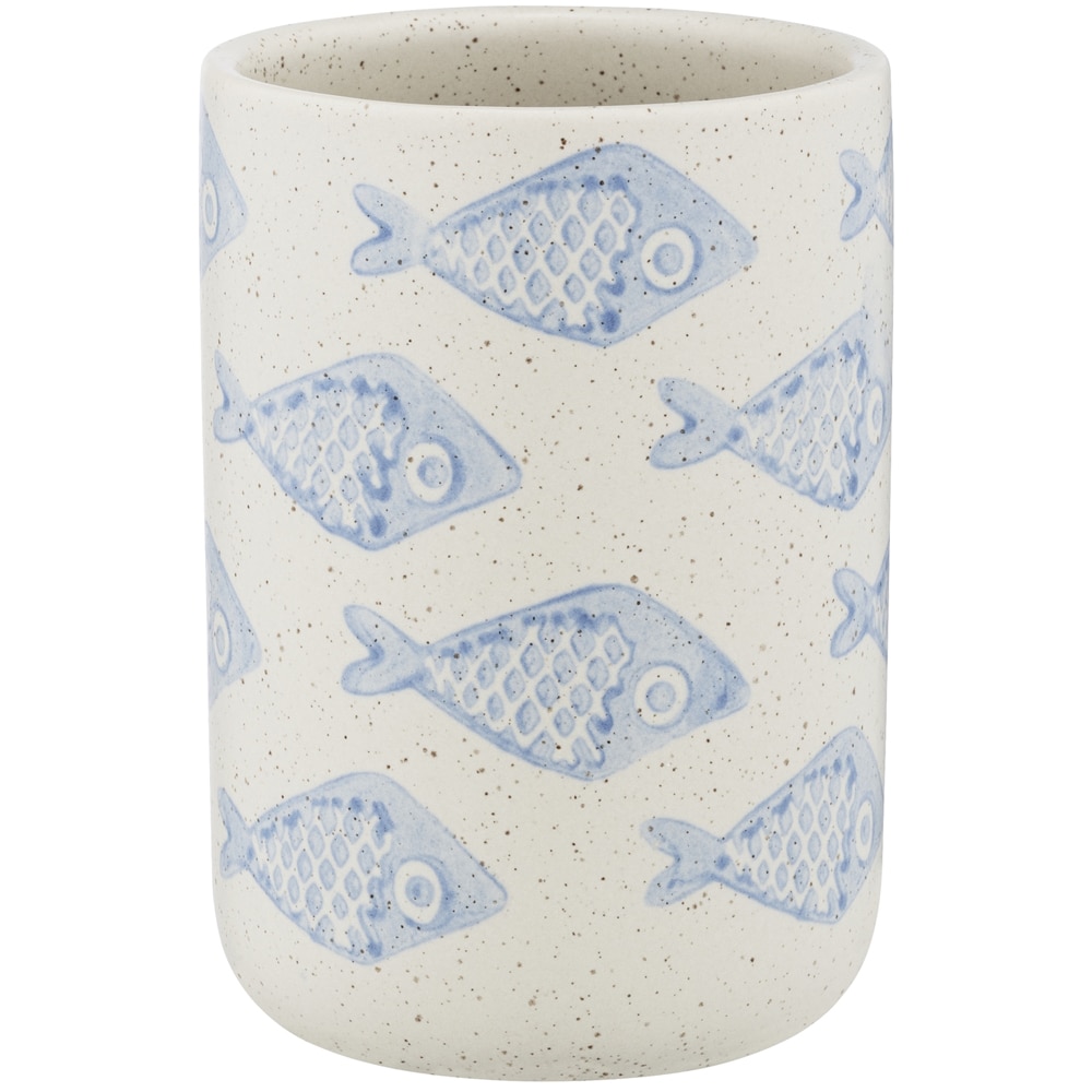 Pahar baie WENKO Aquamarin, ceramica, bej