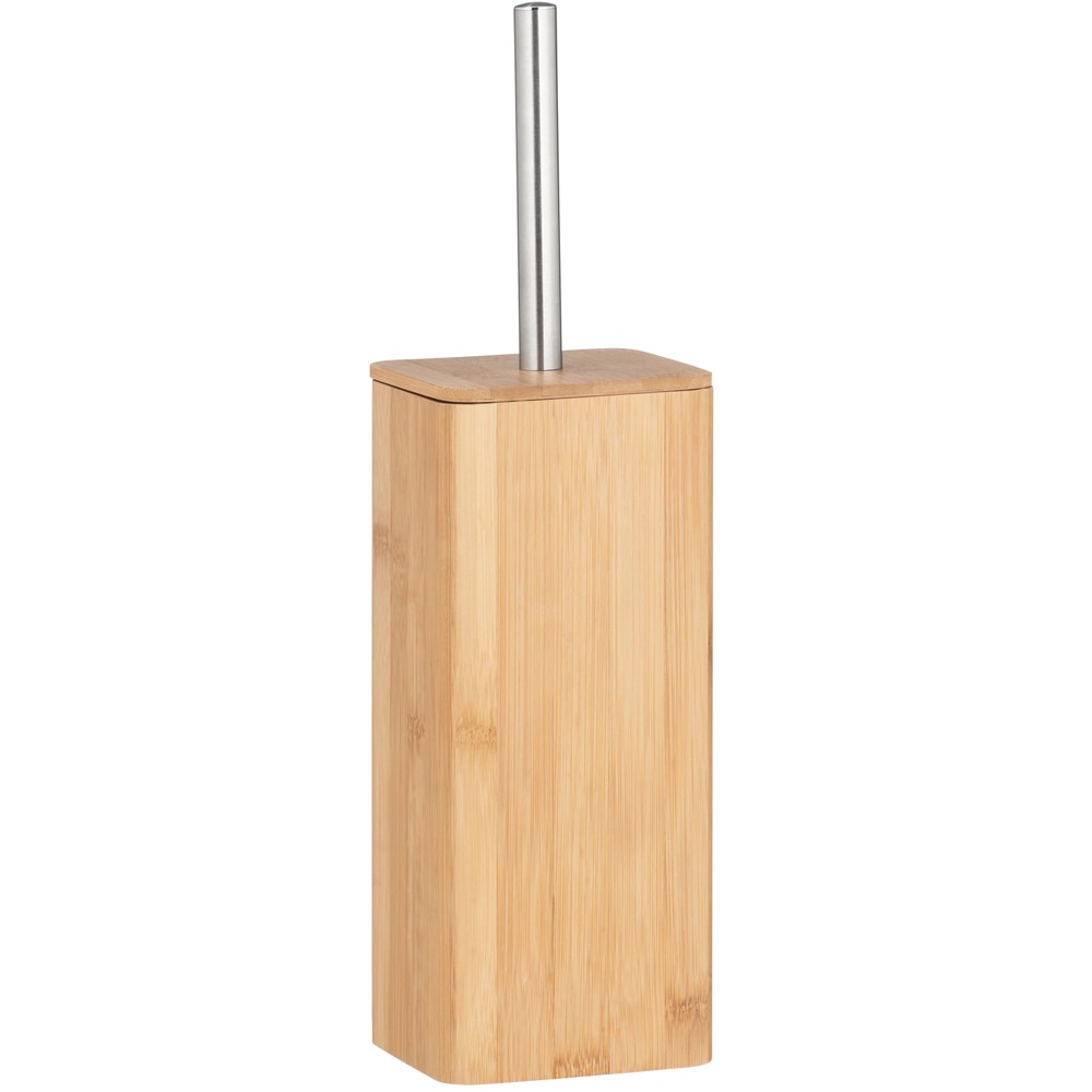Set perie toaleta WENKO Bambusa, maro