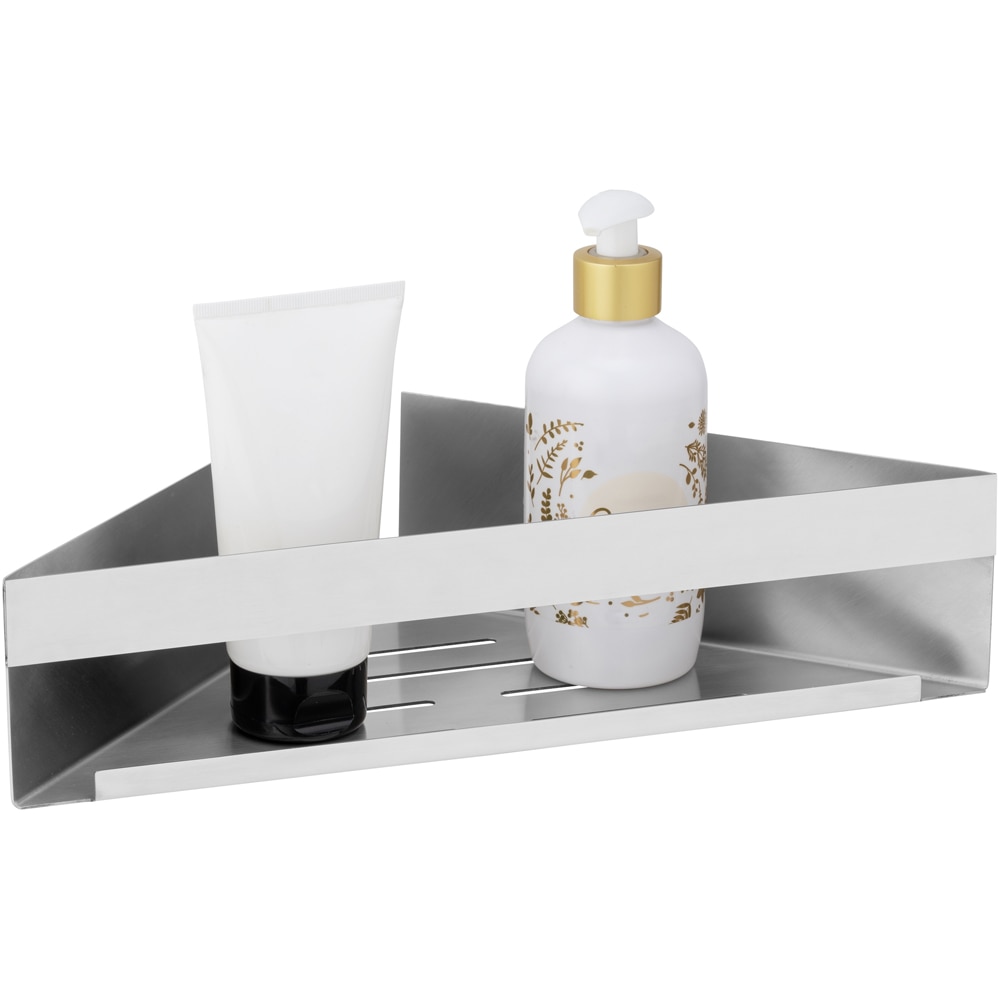 Raft de colt WENKO Genova, inox, 36 cm, gri