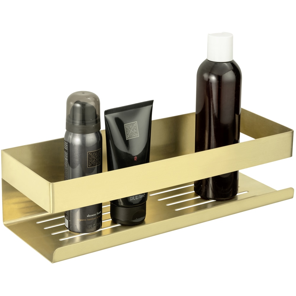 Etajera baie WENKO Genova, 30 cm, auriu