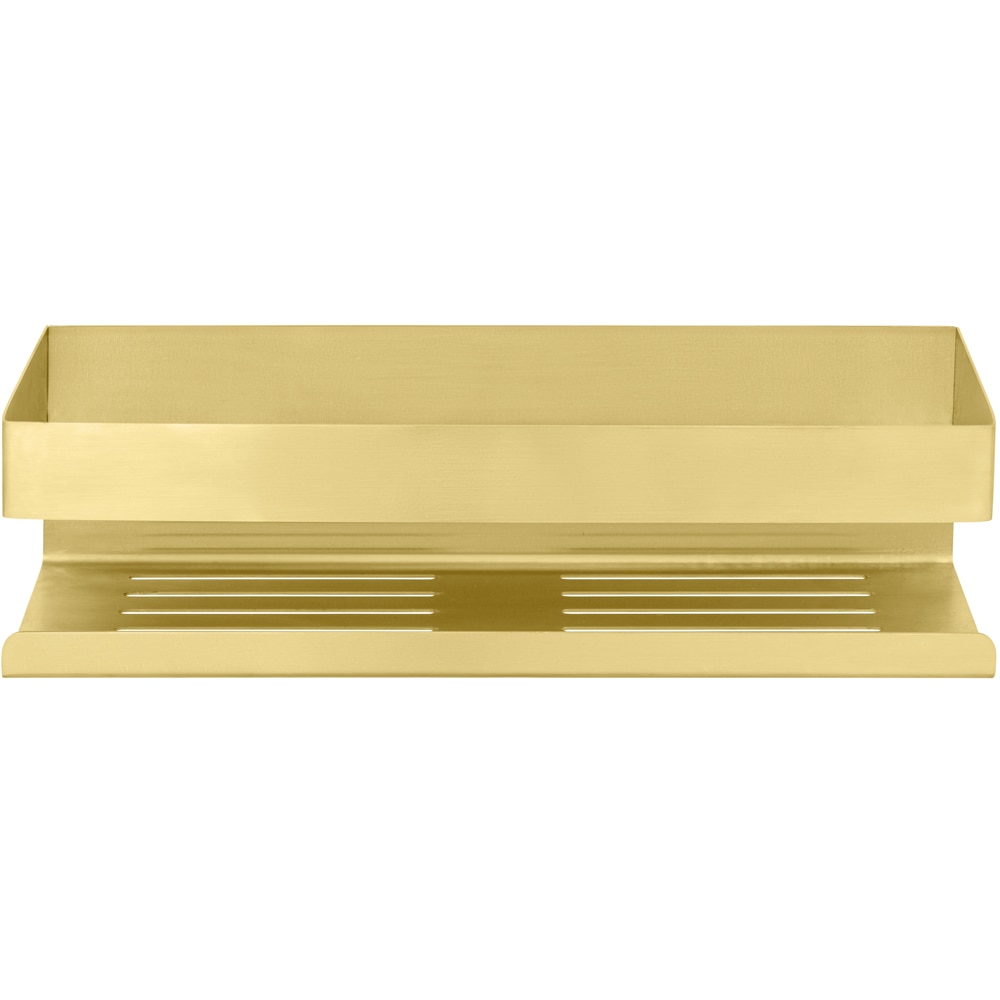 Etajera baie WENKO Genova, 30 cm, auriu