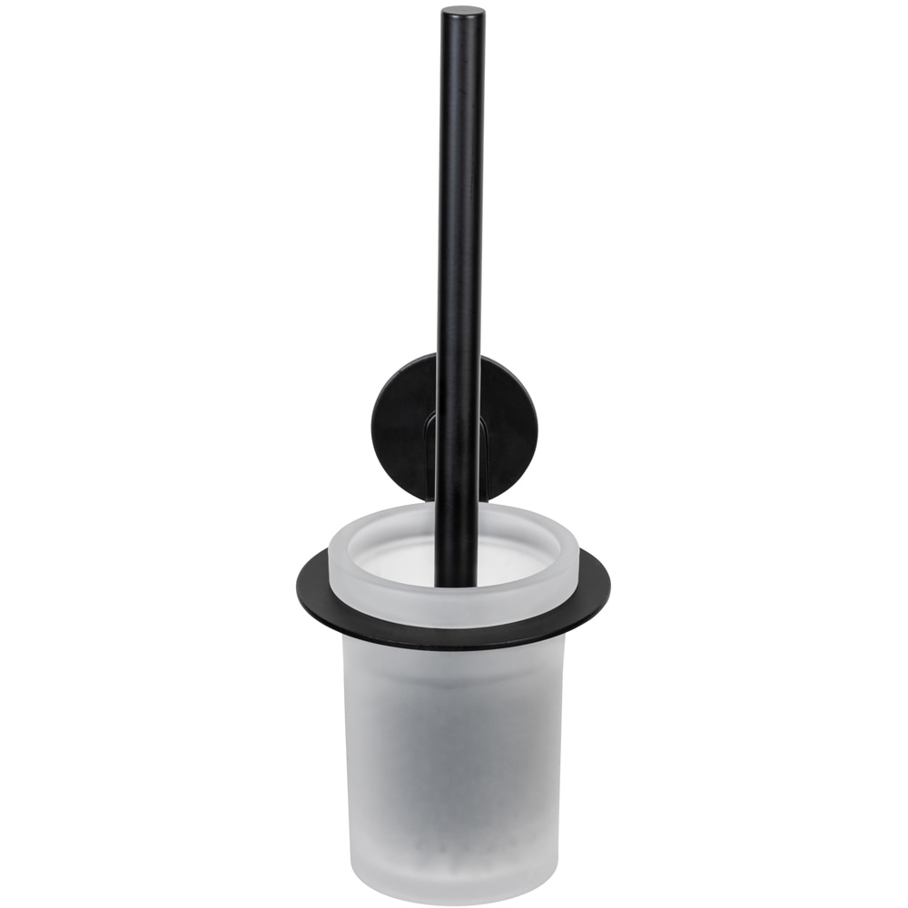 Set perie toaleta WENKO Bivio, negru-alb