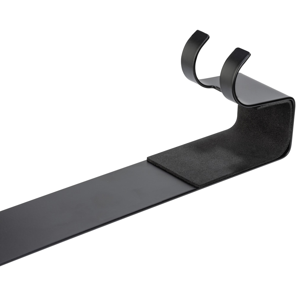 Etajera baie WENKO Bribano Uno, inox, 23 cm, negru