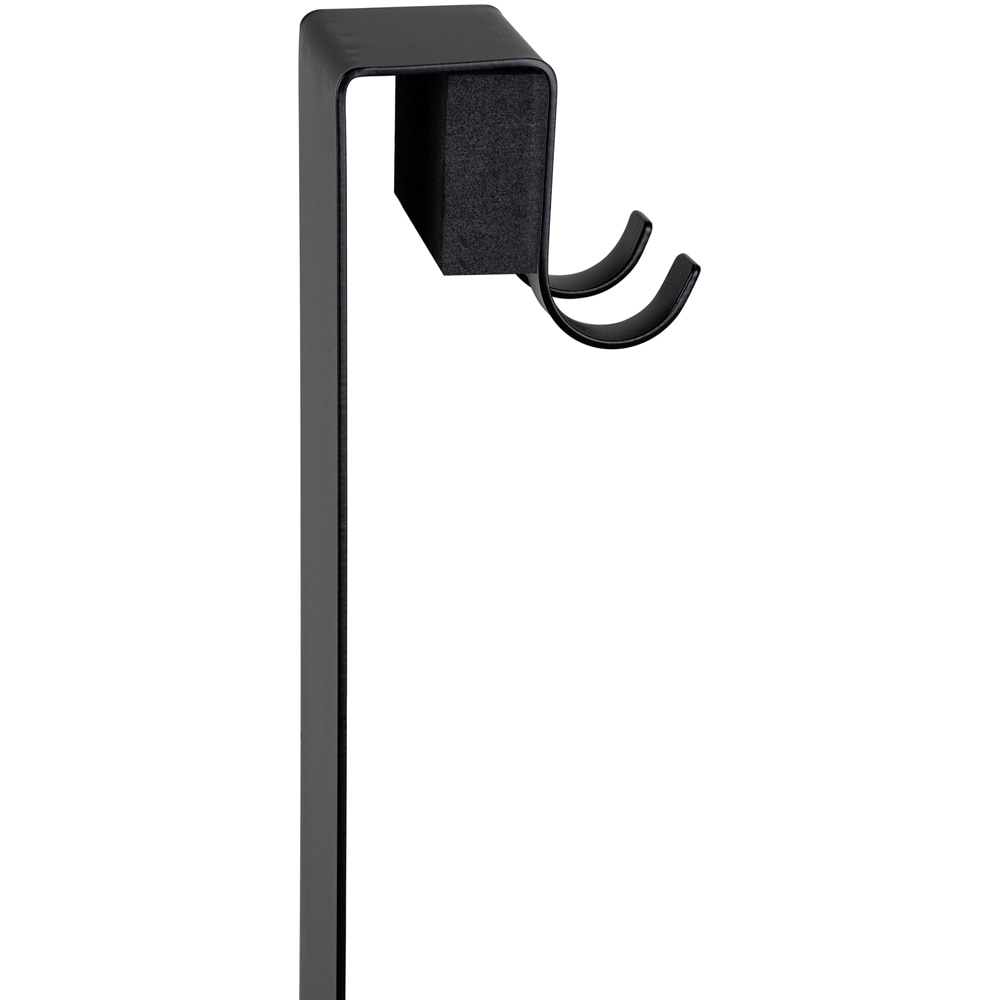 Etajera baie WENKO Bribano Uno, inox, 23 cm, negru