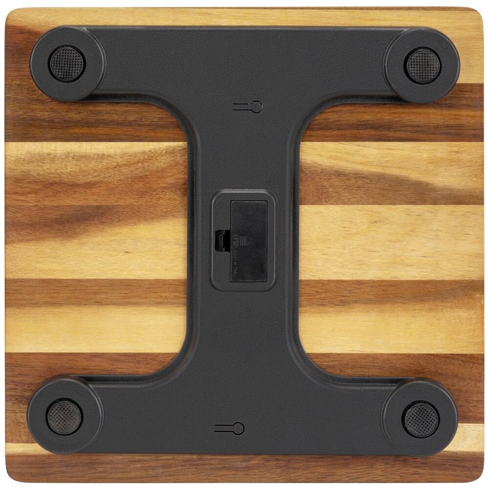 Cantar corporal WENKO Acacia, 180 kg, lemn, maro