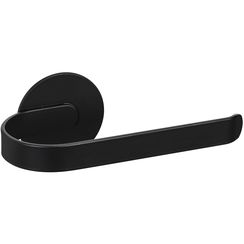 Suport hartie igienica WENKO Bivio, aluminiu, negru