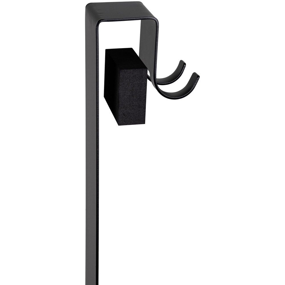 Etajera baie WENKO Bribano Duo, 2 polite, inox, 23 cm, negru