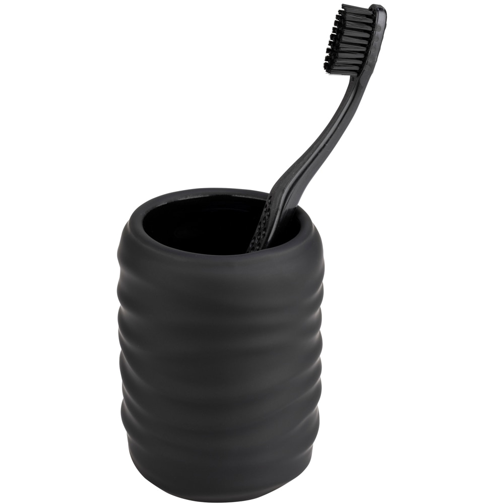 Pahar baie WENKO Illana, ceramica, negru