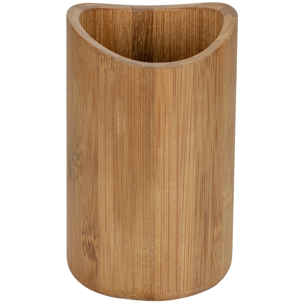 Pahar baie WENKO Bedolla, bambus, maro