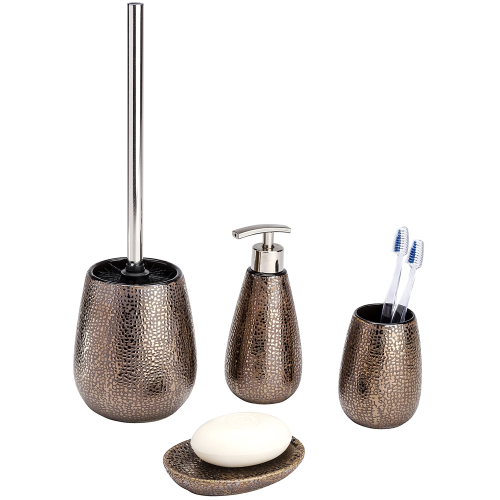 Pahar baie WENKO Marrakesh, ceramica, auriu