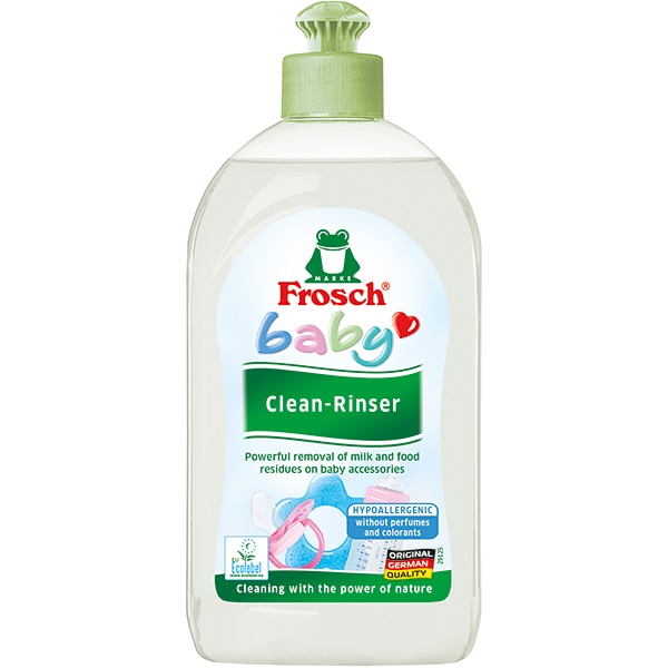 Solutie de curatare pentru vase si biberoane FROSCH Baby, 500ml