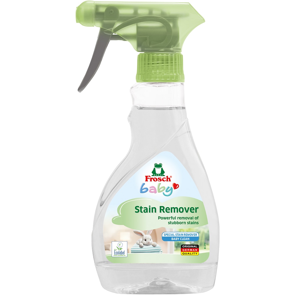 Detergent ecologic pre-spalare anti-pete FROSCH Baby, 300ml