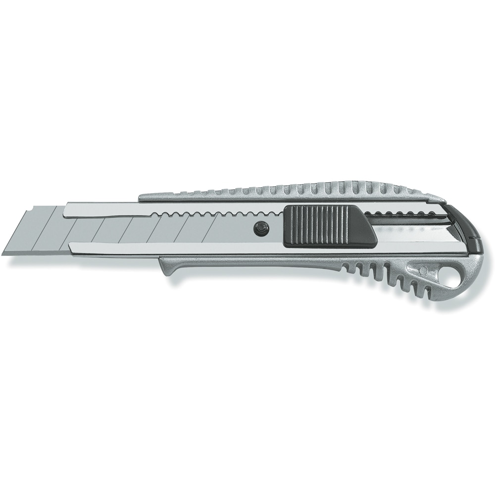 Cutter COLOR EXPERT, aluminiu, 15.5 x 4.5 x 1.5 cm, gri