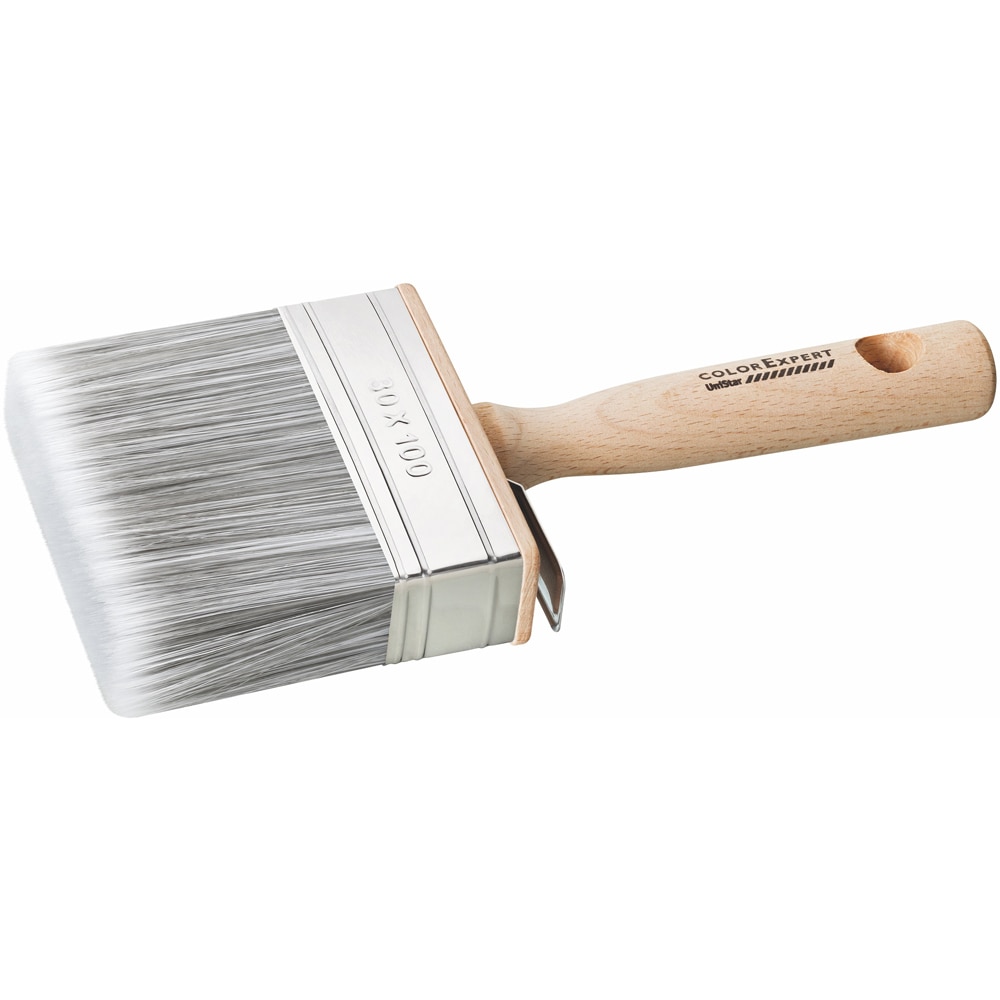 Pensula pentru suprafete mari COLOR EXPERT Unistar, maner lemn, 30 x 100 mm