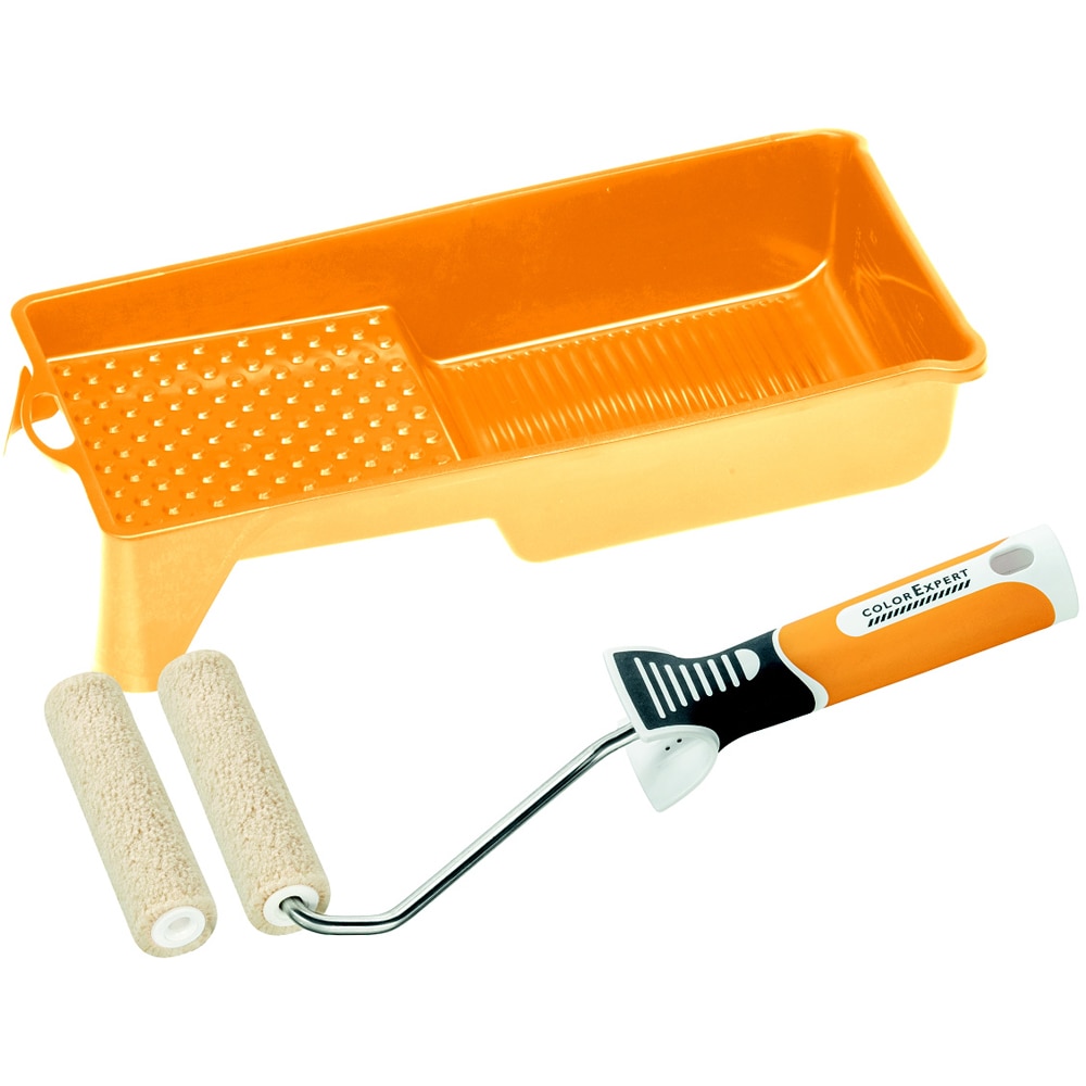 Set lacuire COLOR EXPERT, poliester, 4 piese, cu tava