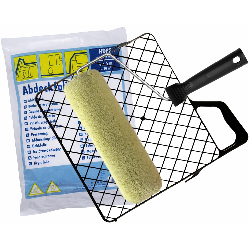 Set trafalet COLOR EXPERT, poliester, cu gratar si folie, 25 cm