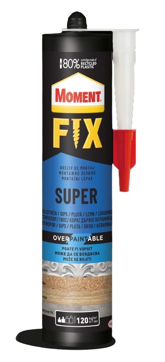 Adeziv pentru polistiren si termoizolatii, crem, 400 g   Moment Super Fix