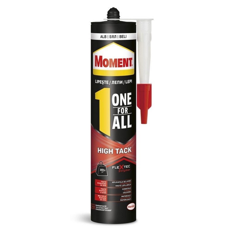 Adeziv universal, alb, 440 g •  Moment One for All High Tack