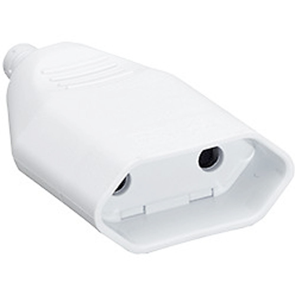 Priza euro BACHMANN, 2 pini, alb