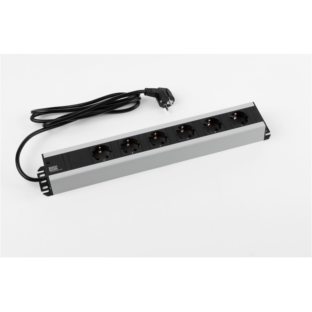 Multipriza BACHMANN Profi, 6 prize, negru