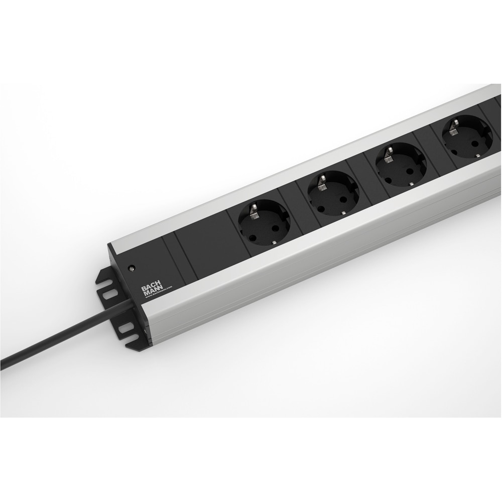 Multipriza BACHMANN Profi, 6 prize, negru