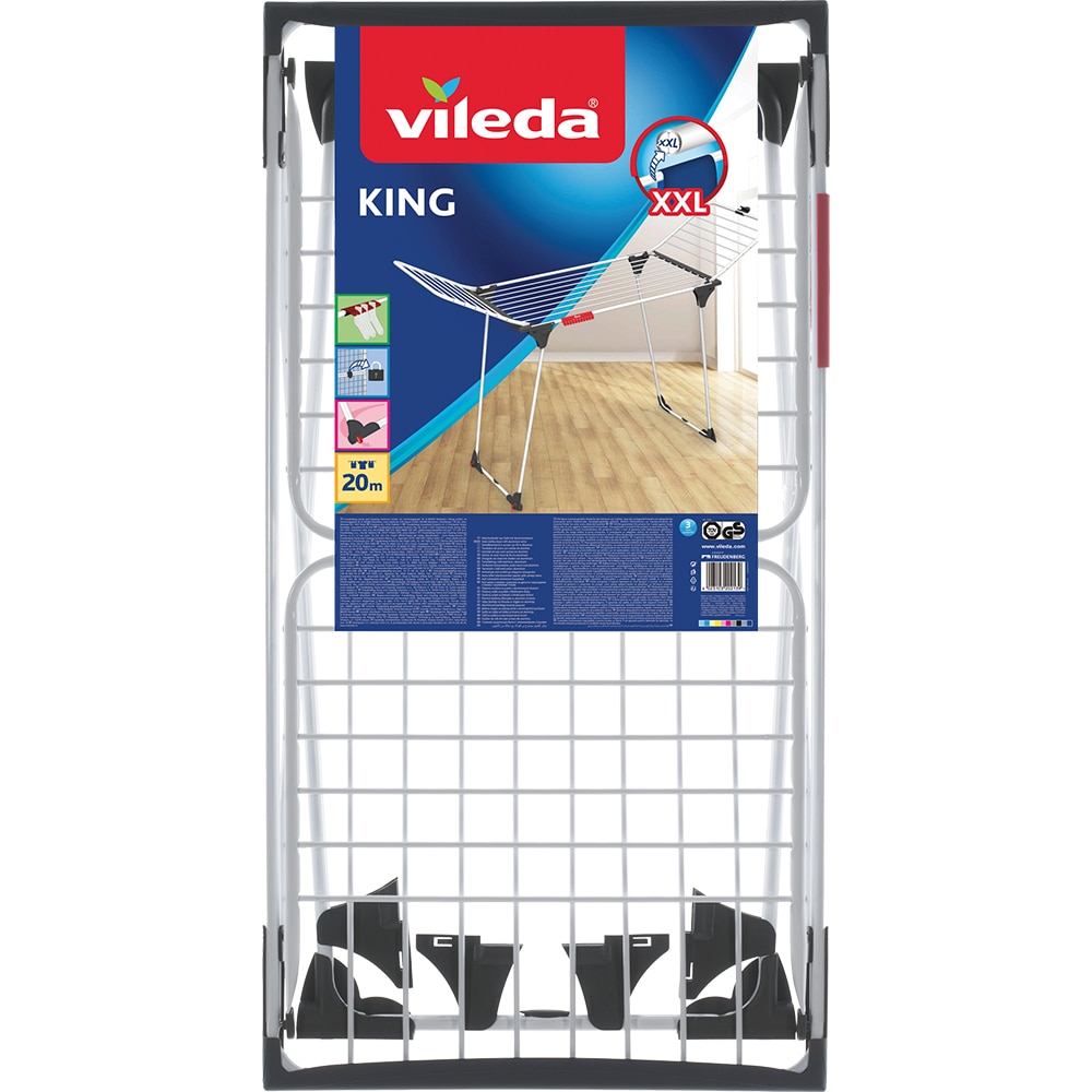 Uscator rufe VILEDA King 200, alb-negru