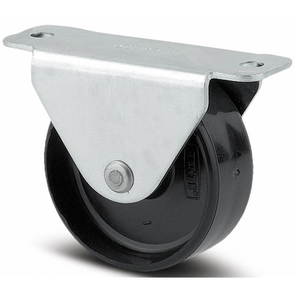 Roata fixa TENTE, poliamida, 14 mm, 10 kg, negru