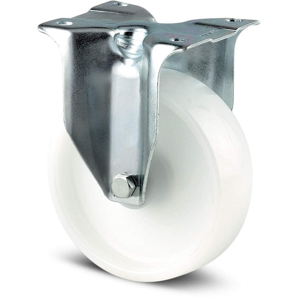 Roata pivotanta TENTE, poliamida, 100 mm, 150 kg, alb