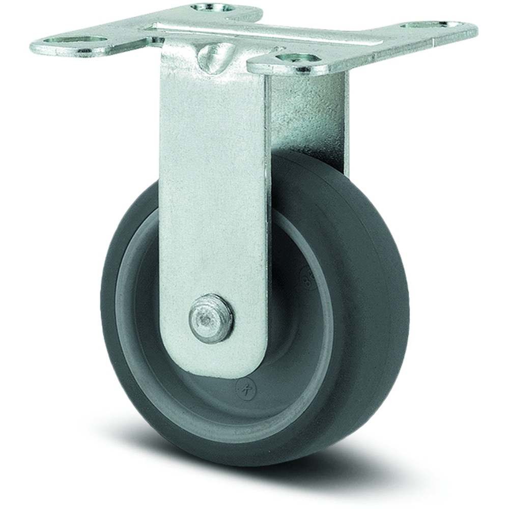 Roata fixa TENTE, poliuretan, 50 mm, 40 kg, gri
