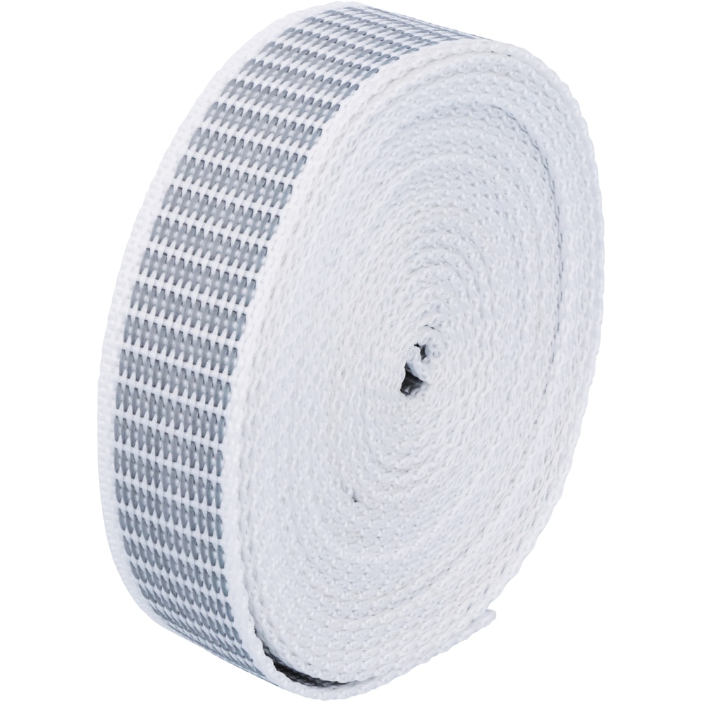 Banda pentru jaluzele rulou SUKI, 22 mm x 7.5 m, gri-alb