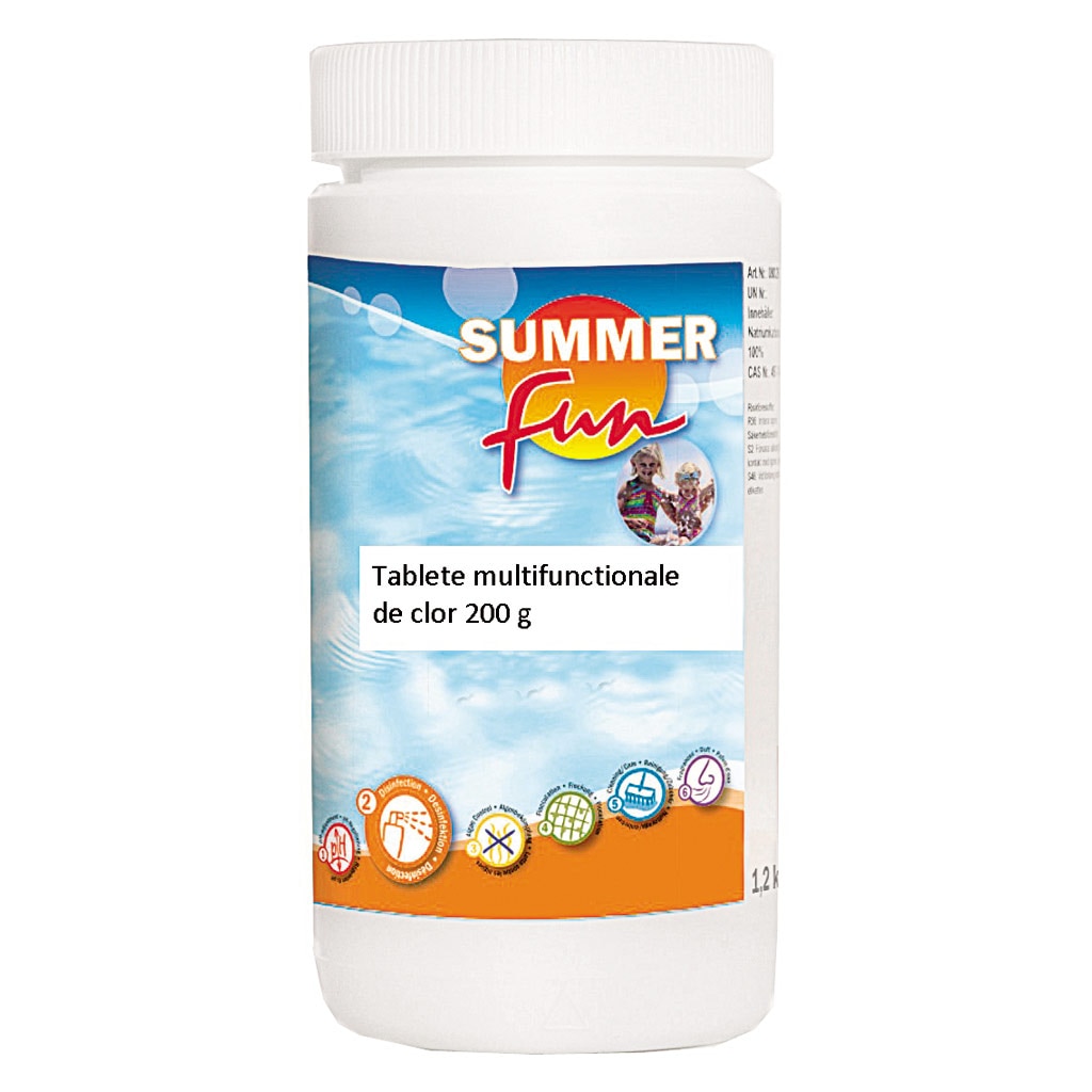 Clor multifunctional, tablete, 3 kg  Summer fun
