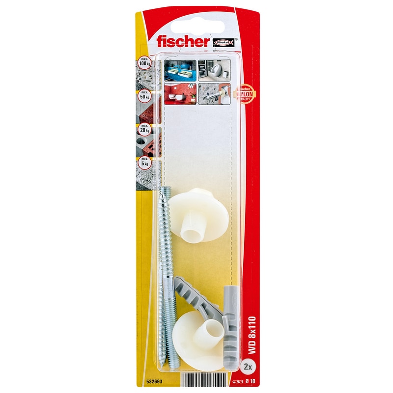 Set fixare chiuveta, 1.1 m  Fisher