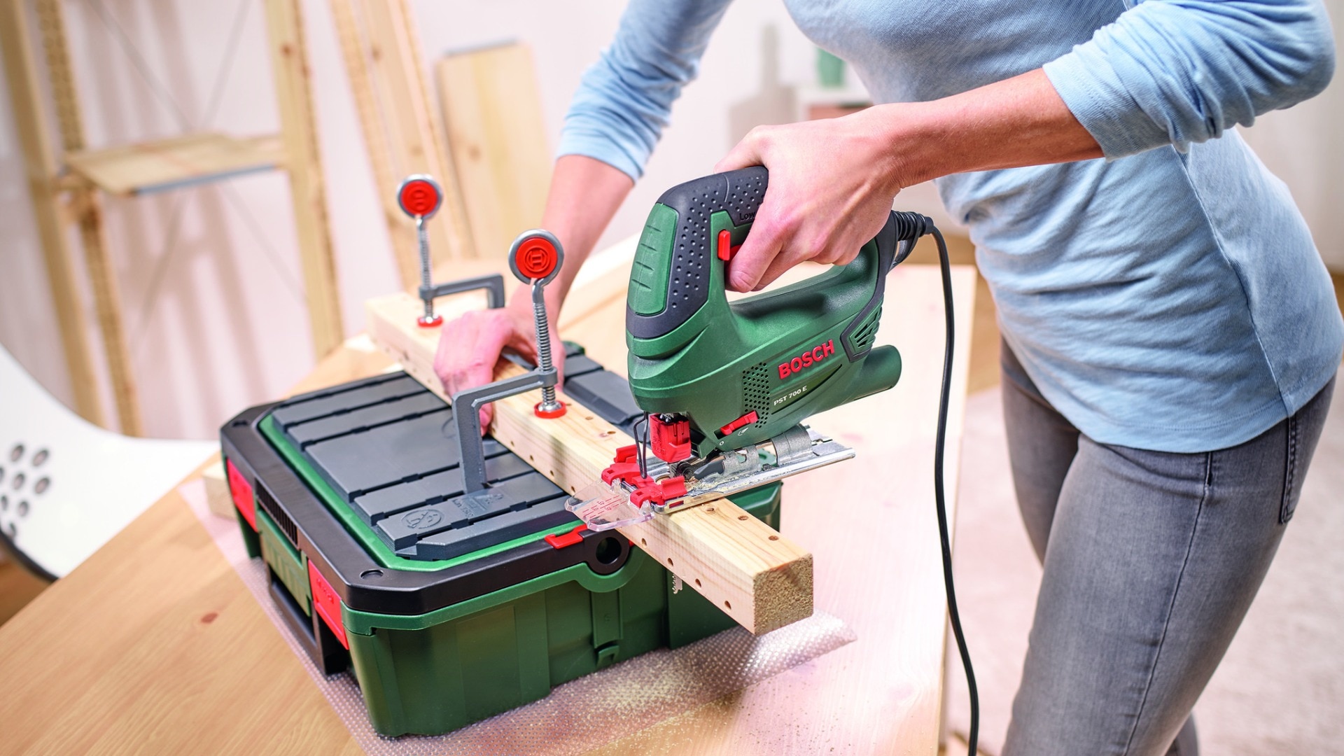 Fierastrau pendular, 500 W, 3000 spm, cu fir • Bosch