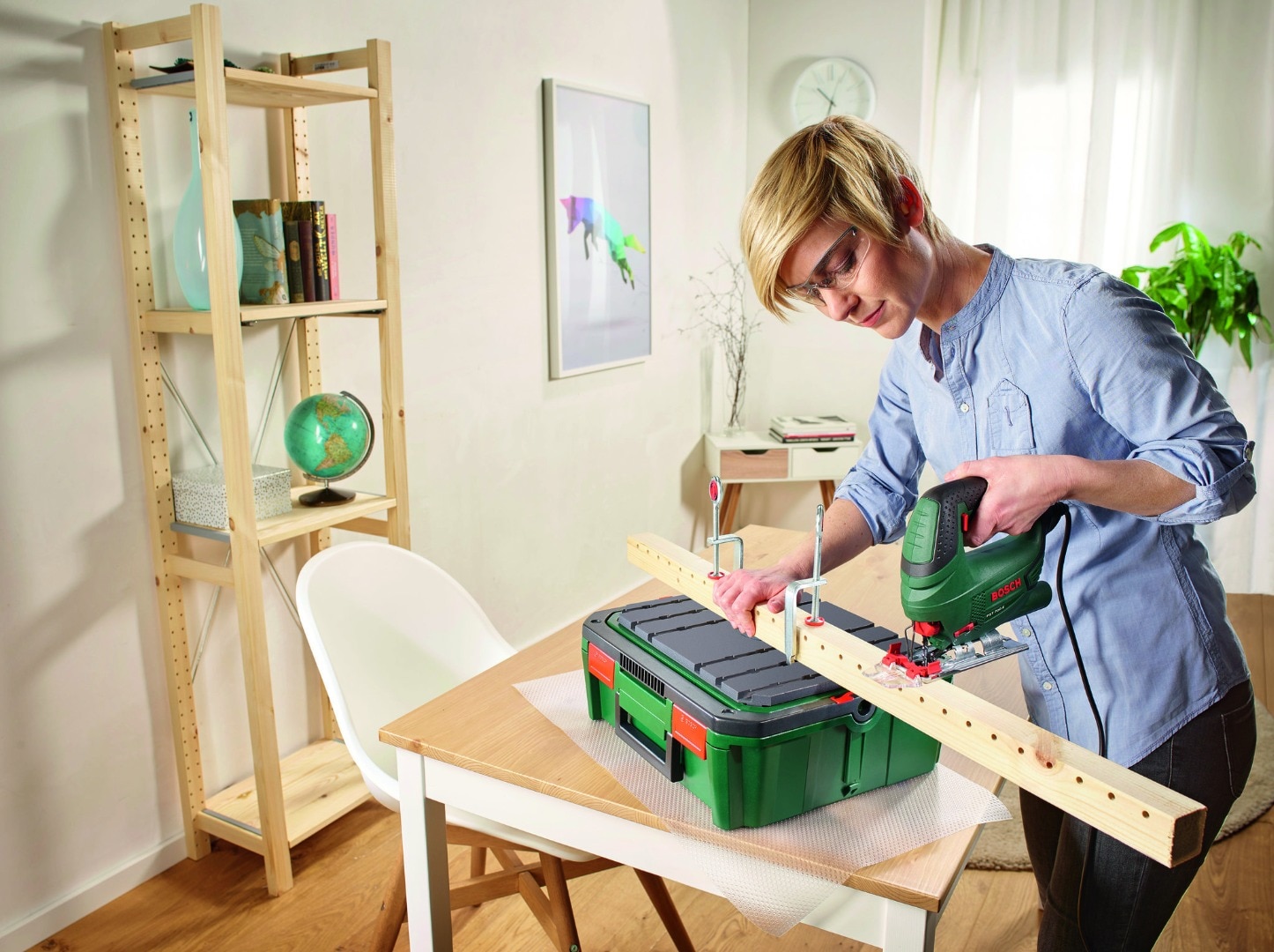 Fierastrau pendular, 500 W, 3000 spm, cu fir • Bosch