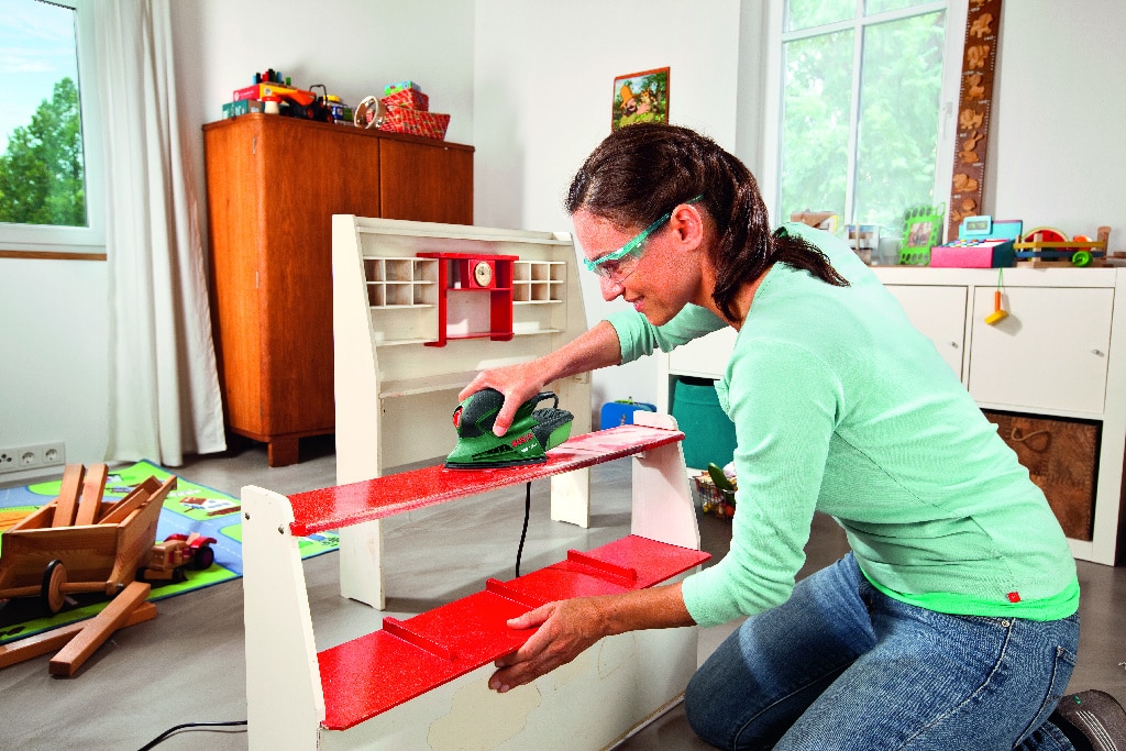 Masina de slefuit 80 W, cu fir • Bosch PSM 8100A