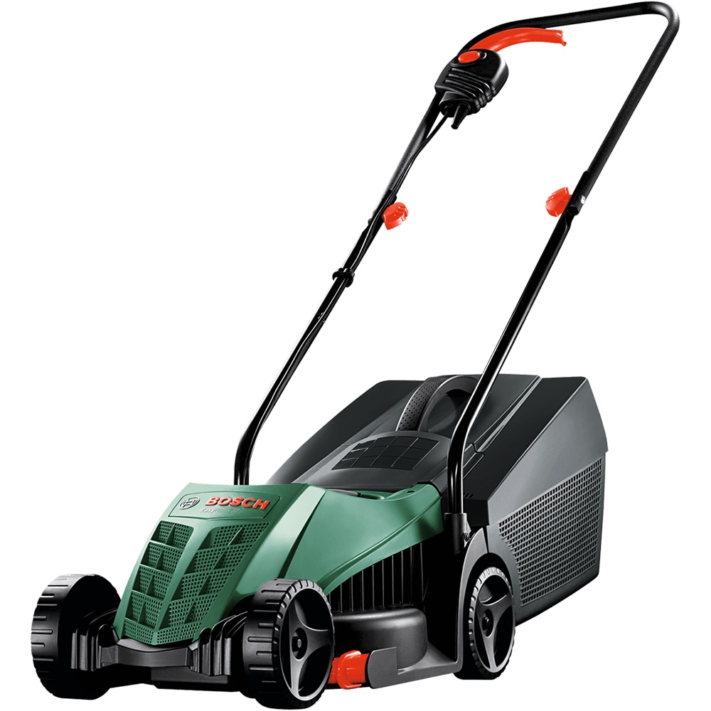 Masina de tuns gazon BOSCH Easy Rotak 32-215, Electrica, 1200W, latime taiere 32 cm, cos 31L, negru-verde