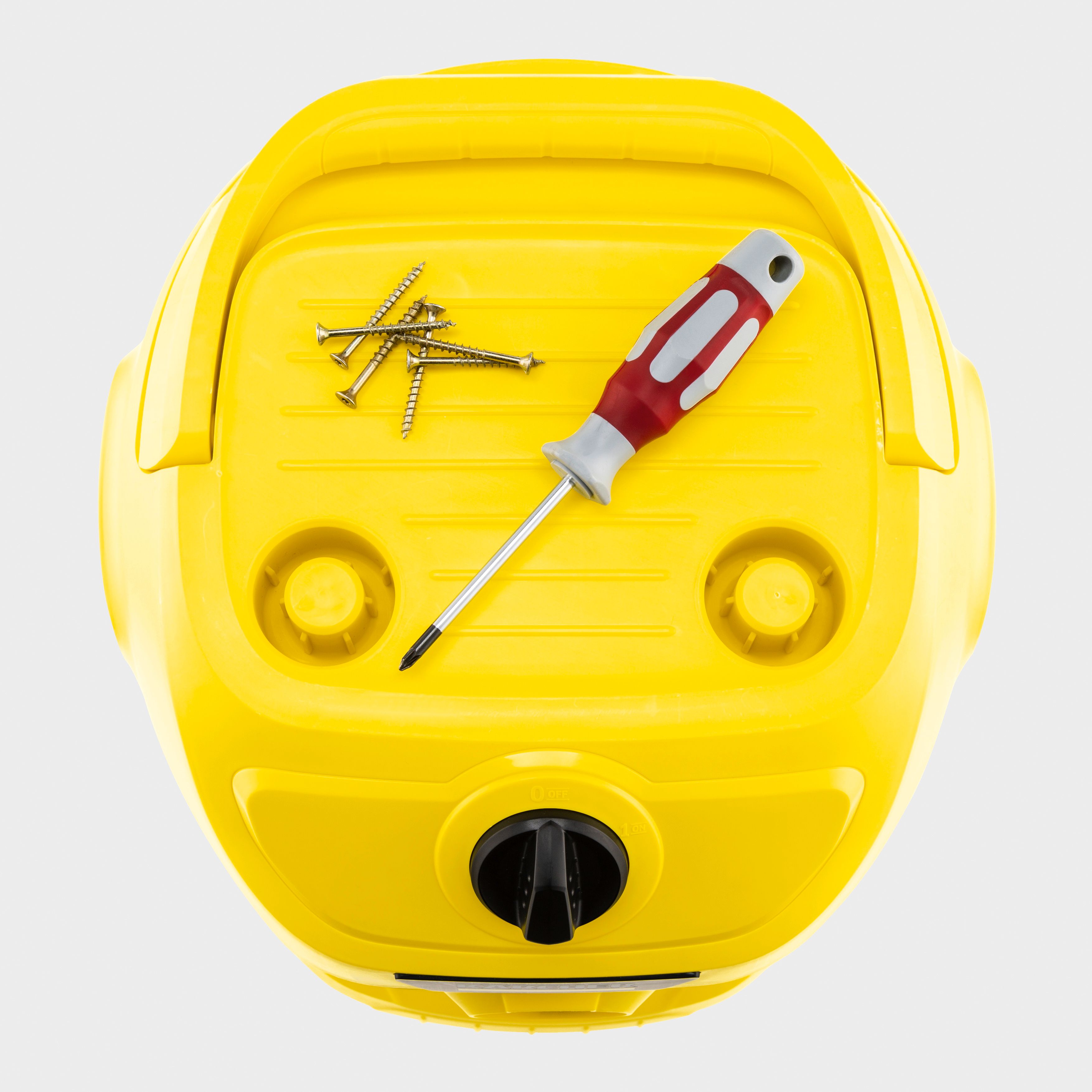 Aspirator multifunctional KARCHER WD2 V15 101267114, 17l, 1000W, 74dB, galben-negru 