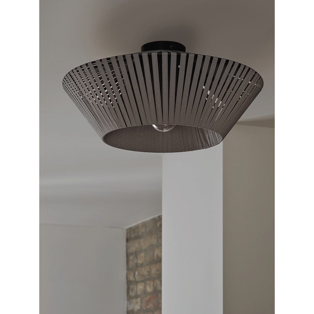 Plafoniera OSRAM 4058075848085, 10W, E27, IP20, gri inchis 