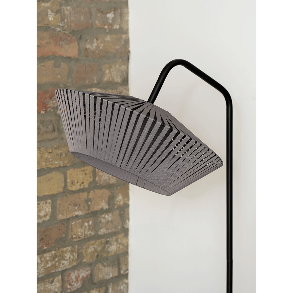 Lampa de podea OSRAM, E27, 10W, gri inchis