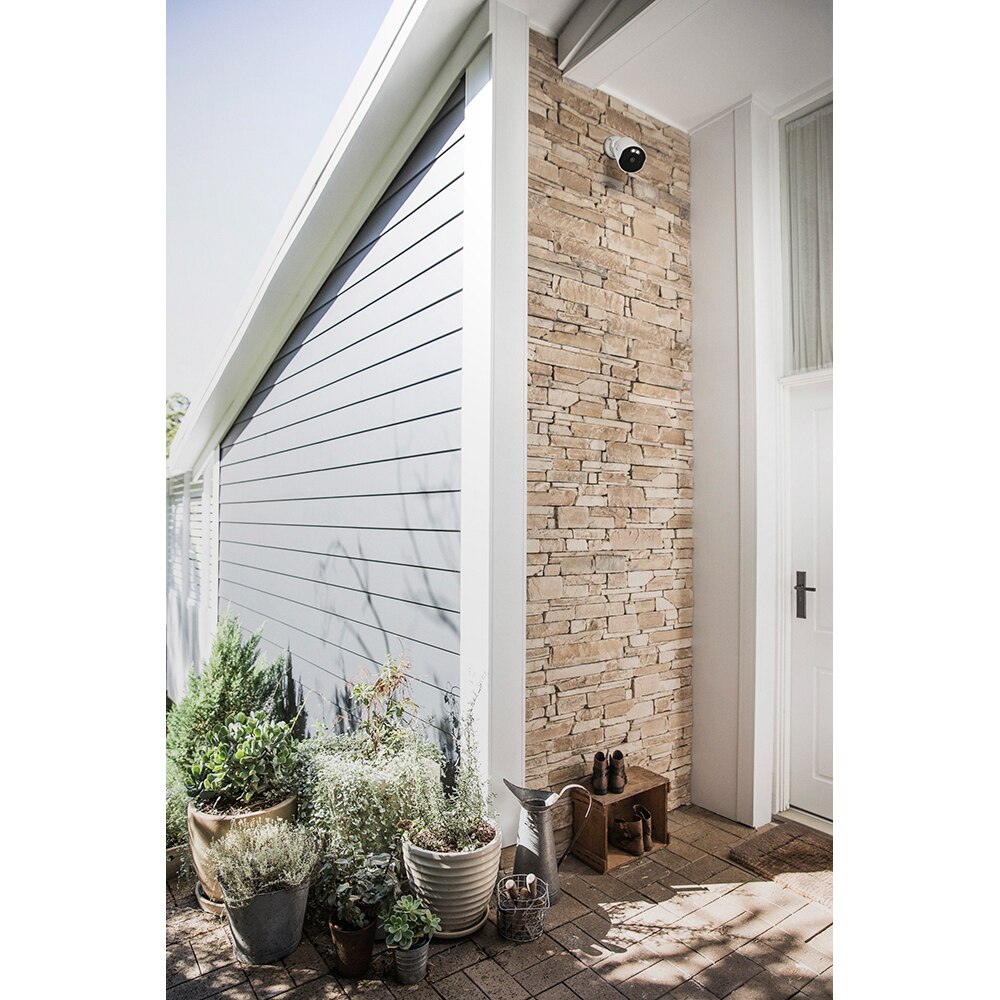 Camera IP Wireless OSRAM Smart+, 2K QHD, 4MP, IR, Night Vision, alb