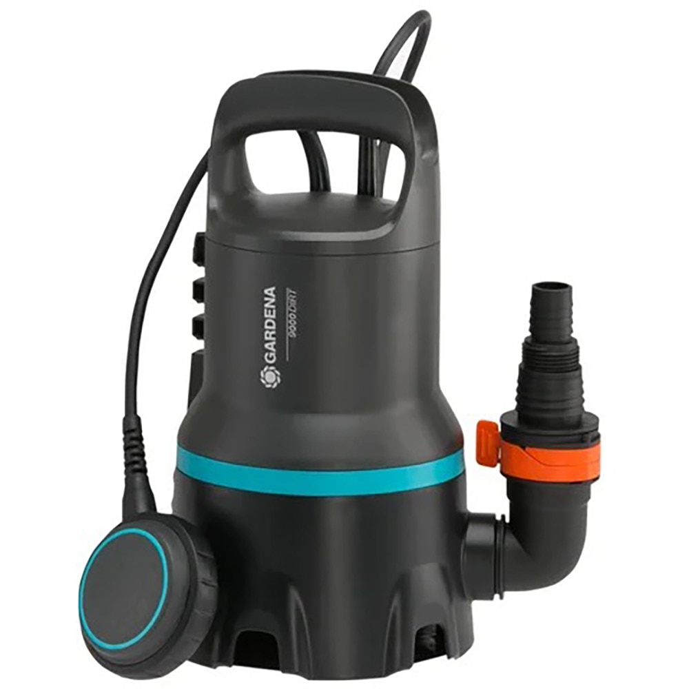 Pompa de apa murdara GARDENA 9000, 300 W, 0.6 bar, 9000 l/h, plastic, gri