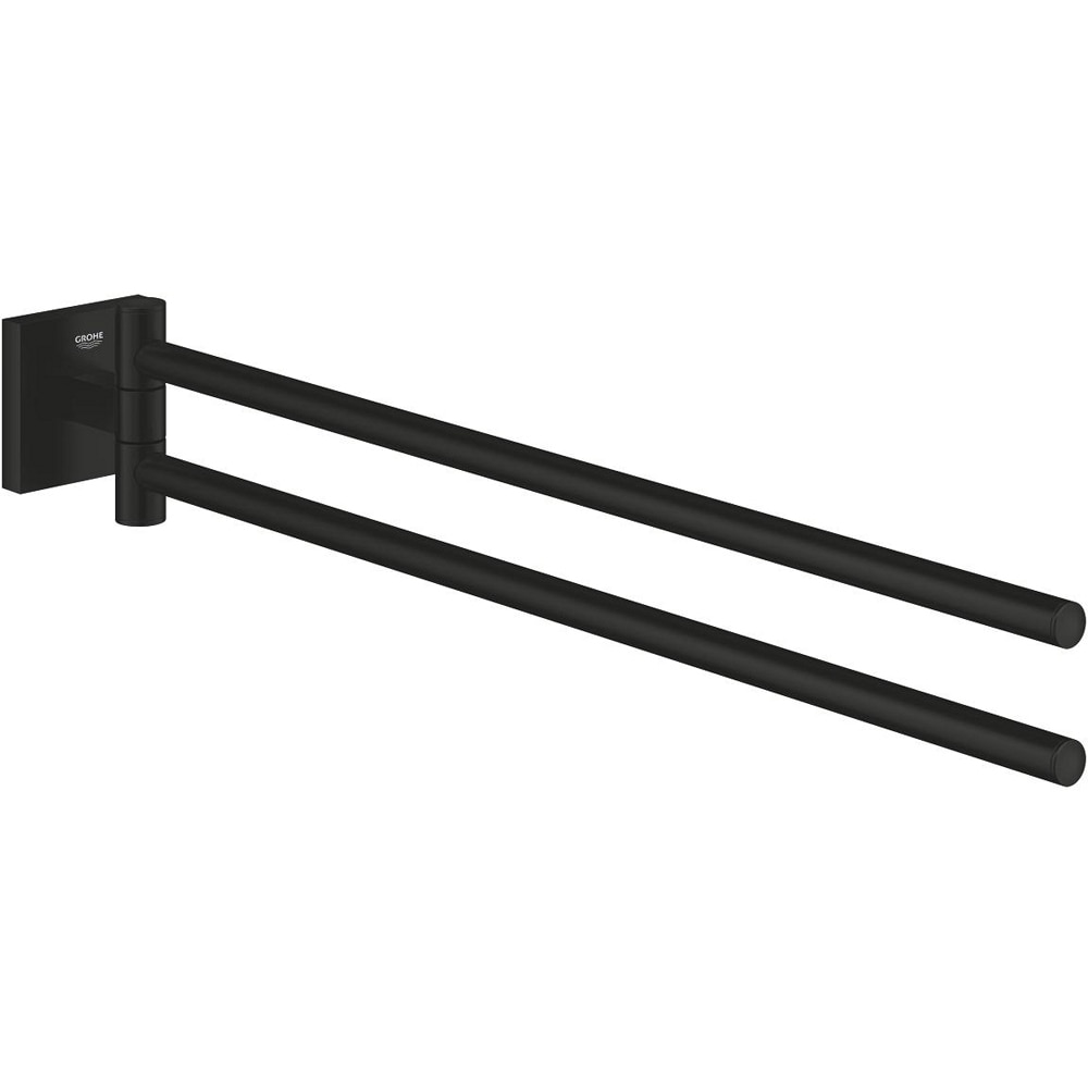 Suport prosop tip bara GROHE Start Cube 409762430, 44 cm, metal, negru