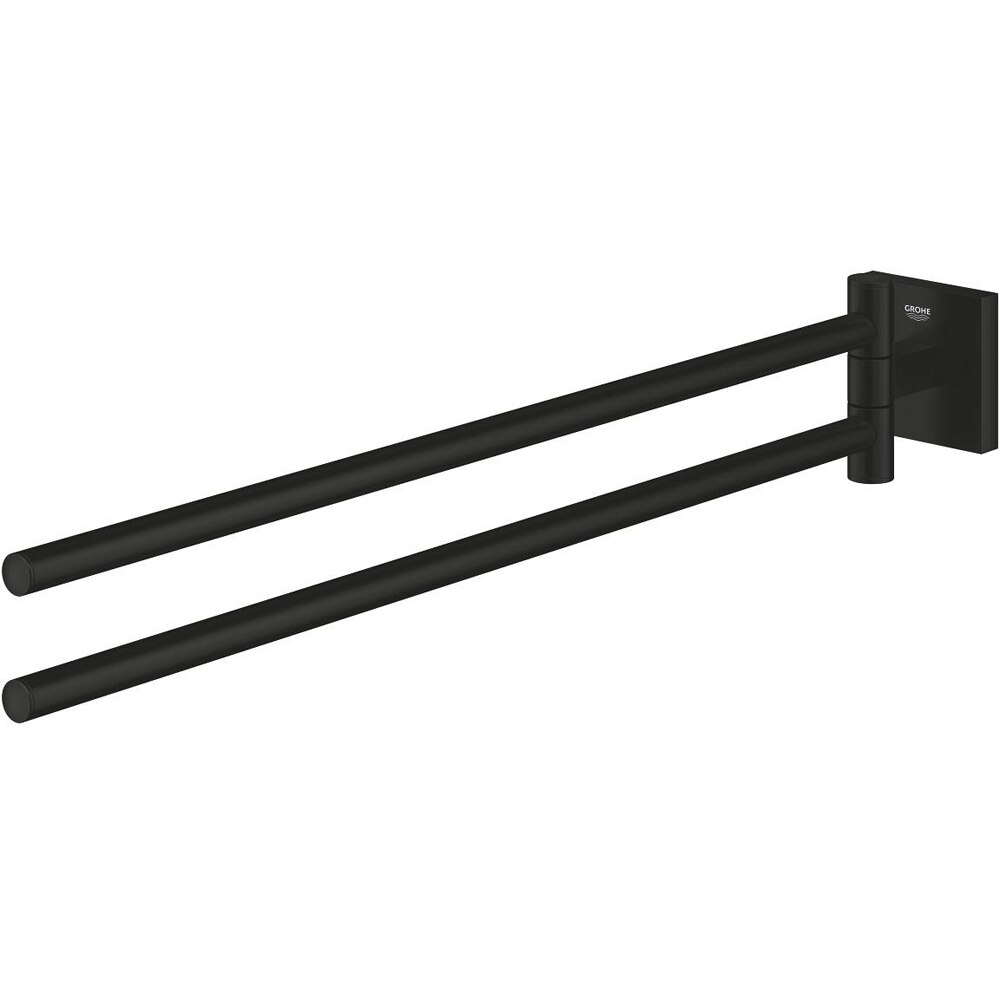 Suport prosop tip bara GROHE Start Cube 409762430, 44 cm, metal, negru