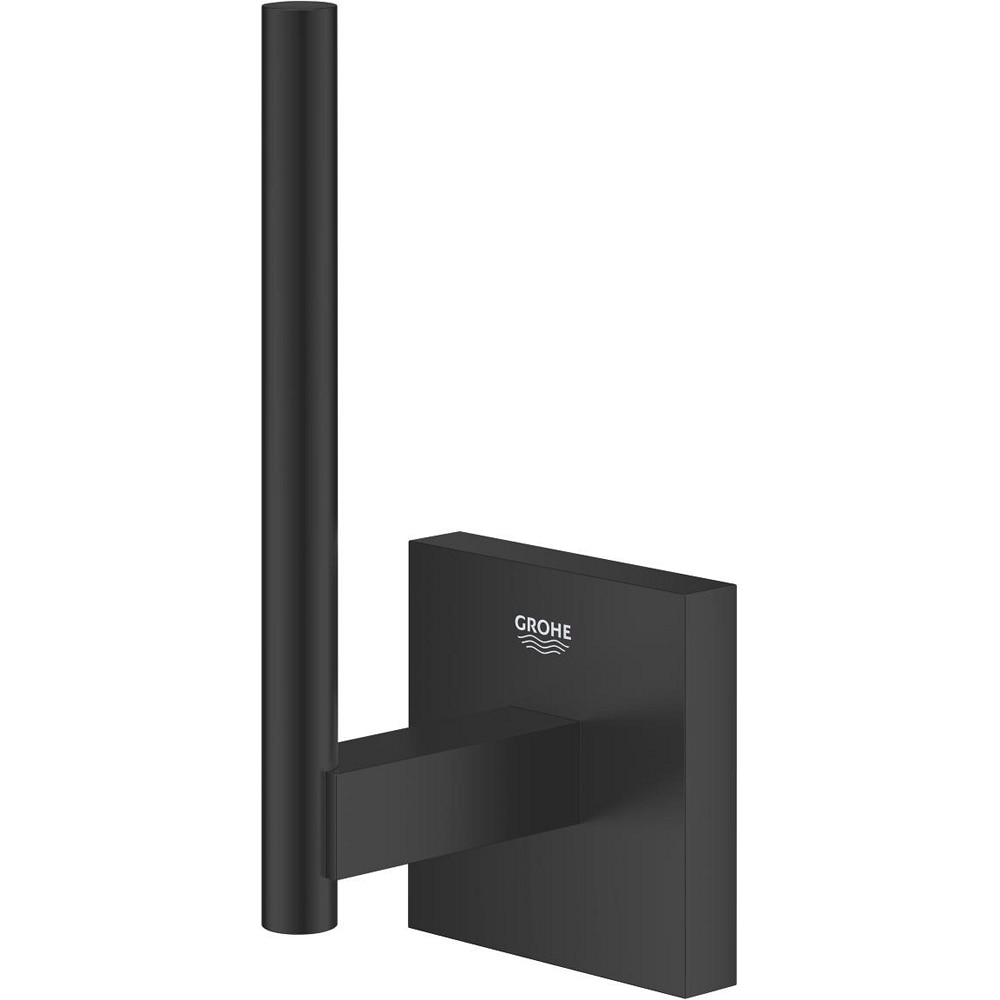 Suport hartie igienica GROHE Start Cube 409792430, metal, negru