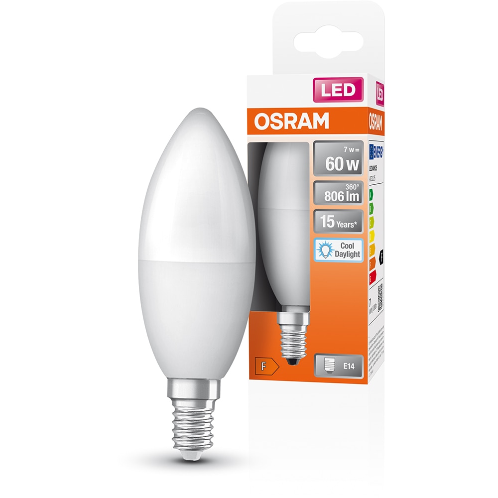Bec LED OSRAM 4099854023026, E14, 7.5W, 806lm, 6500K