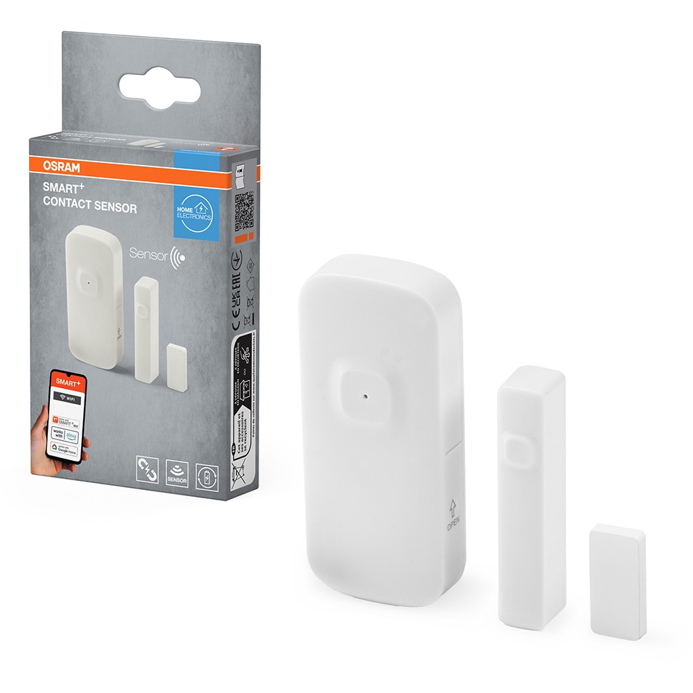 Senzor pentru usa/fereastra OSRAM Smart+, Wi-Fi, IP20, alb