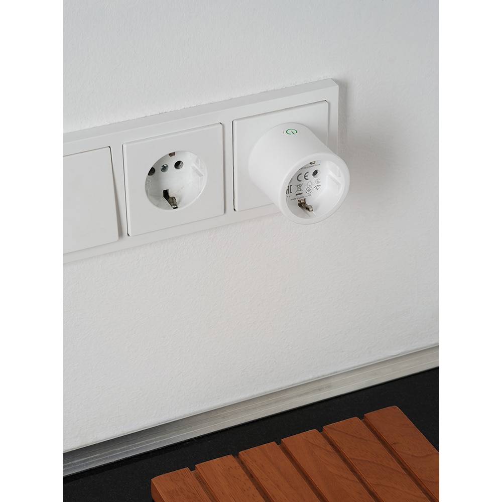 Priza smart OSRAM Smart Plus, 2300W, 16A, WiFi, alb