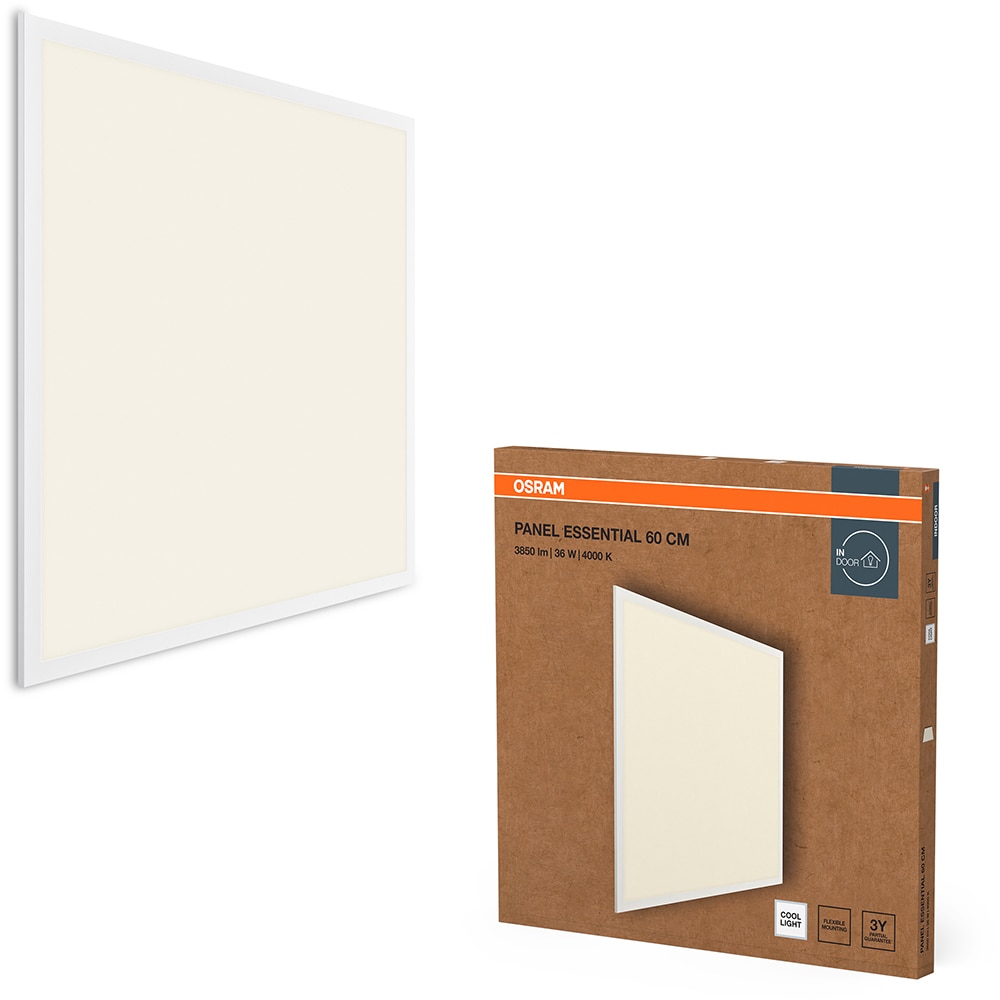 Panou LED OSRAM ESSENTIAL, 36W, 4000K, IP20, alb