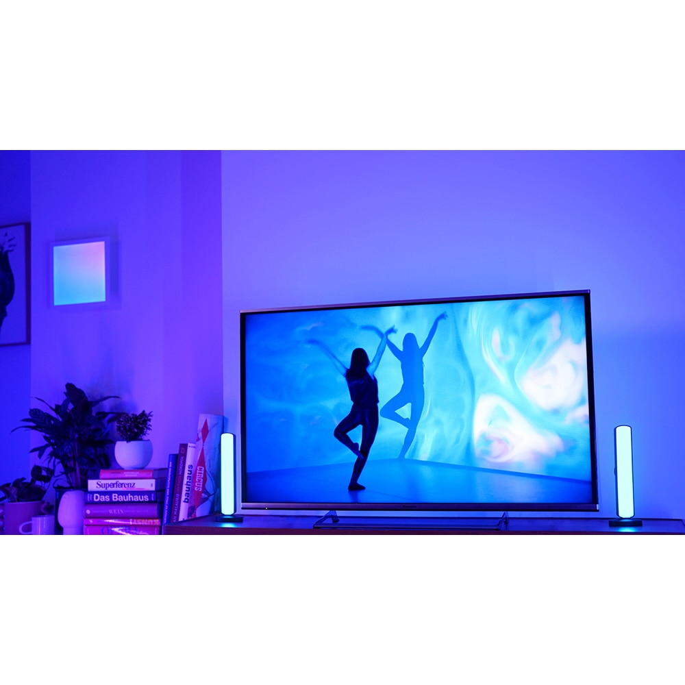 Set 2 lampi smart OSRAM 4099854472312, 8W, 480lm, negru