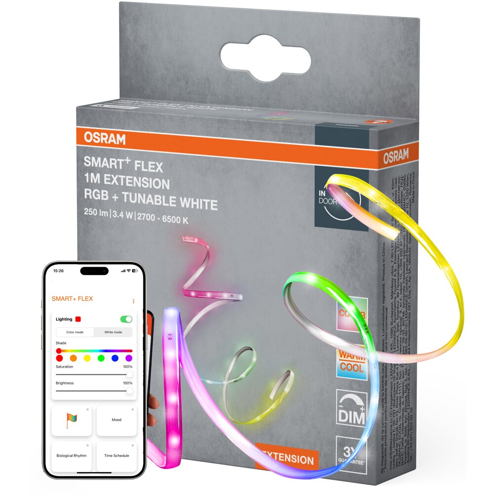 Banda LED OSRAM Smart Flex, 3.4W, 250lm, 100cm
